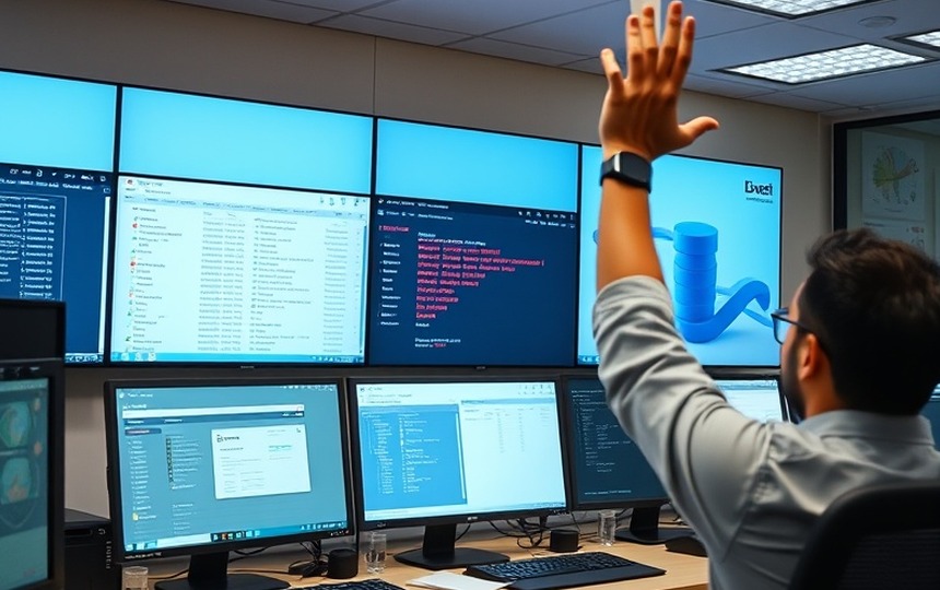 Antes — Terminal caído y sin aviso: el problema se descubre cuando ya hay gente esperando.